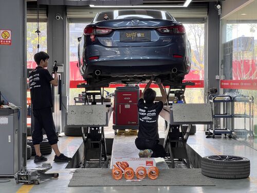 Dernière affaire concernant Mazda Atenza + Ressorts courts EDDY Sport｜Super cool et confortable !