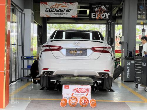 Dernière affaire concernant 2020 Toyota Camry 2.0L upgraded with EDDY sport lowering springs, balancing handling and comfort