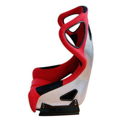 Bottes en fibre de verre siège de course intégration de retenue de sécurité sièges de course rouge et noir