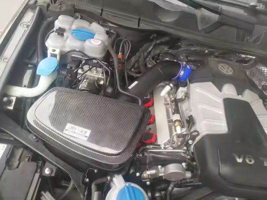 Filtre d'admission d'air à induction en fibre de carbone pour voiture Volkswagen Touareg
