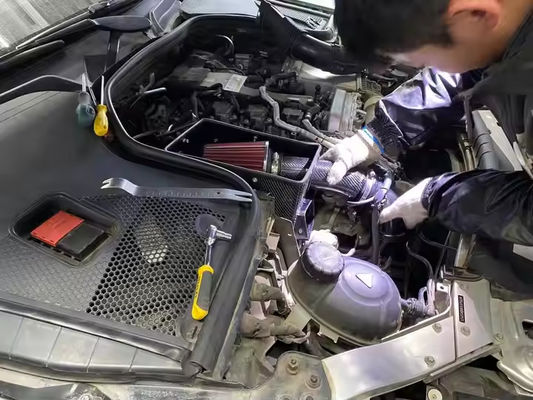 Filtre à air Boîte à air automobile en fibre de carbone pour Mercedes-Benz 1.6 - 2.0 T