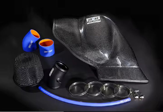 Kit d'induction d'air froid en fibre de carbone améliorant la filtration pour Audi Q5 1.8T