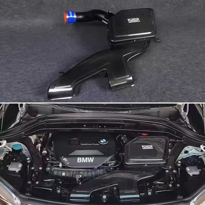 Moteur compact Intake d'air froid en fibre de carbone BMW Brilliance X1 Isoler la chaleur du moteur
