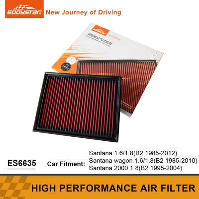 Structure compacte Filtre à air à débit élevé Améliorer l'efficacité du moteur Pour 1.8 Santana