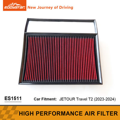 Filtre d'air lavable à haut débit avec treillis métallique JETOUR Travel T2