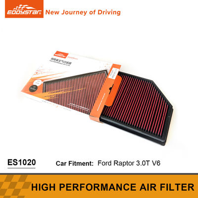 Filtre à air en fibre de carbone de haute performance Ford biodégradable importé 3.0T