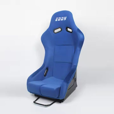 EDDYSTAR Luxe Blue Soft Bucket siège de course fauteuil de course personnalisé