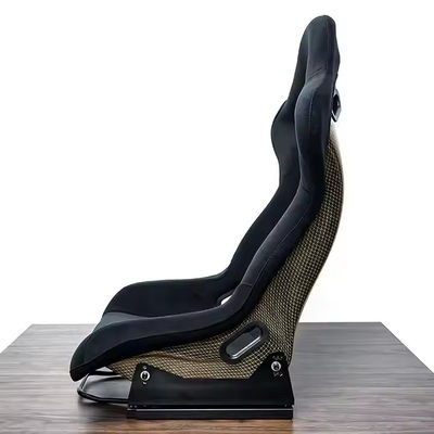 Grands sièges de course à seau coussin personnalisable Logo Noir sièges de course