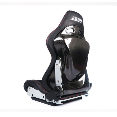 Circuit de traction Drift réglable siège de course en cuir avec bouton reposant