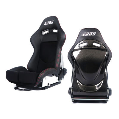 Siège de voiture en fibre de carbone de type sport intérieur confortable pour voiture de course