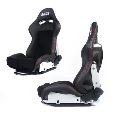 Siège de voiture en fibre de carbone de type sport intérieur confortable pour voiture de course