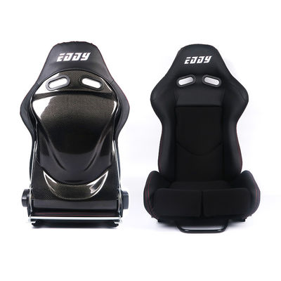 Siège de voiture en fibre de carbone de type sport intérieur confortable pour voiture de course