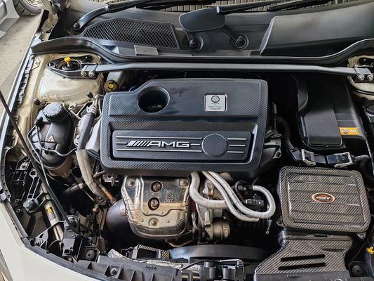 Kit de filtrage d'admission d'air en fibres de carbone pour Mercedes Benz W176 A45