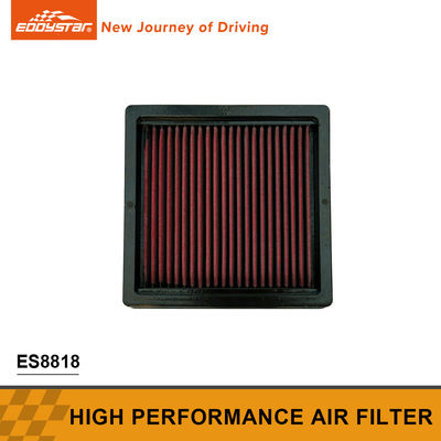 Filtre à haute performance noir et rouge pour Mitsubishi ES8818