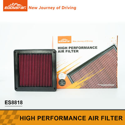Filtre à haute performance noir et rouge pour Mitsubishi ES8818