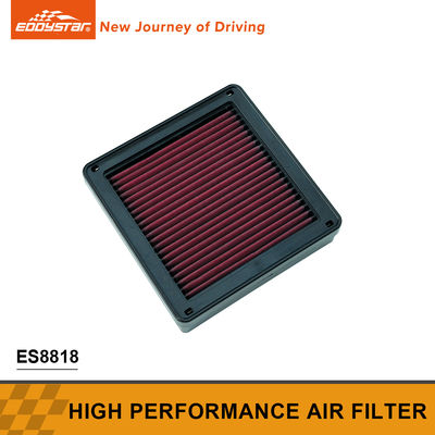 Filtre à haute performance noir et rouge pour Mitsubishi ES8818