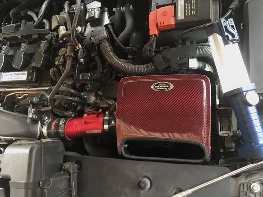 Débloquez la boîte à air à haut débit en fibre de carbone pour Honda Civic