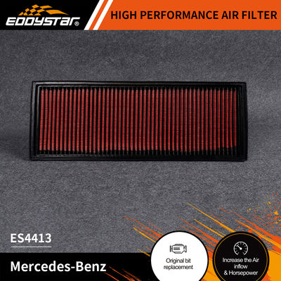 EDDYSTAR filtre à air à débit élevé augmente le débit d'air de 25% + avec une gaze de coton de haute qualité pour Mercedes-Benz C230 ES2240