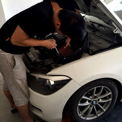 Admission d'air en fibre de carbone EDDYSTAR générant des vortex avec conception à haut débit pour BMW 116i 118i 1.6T(N13)