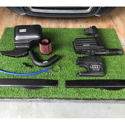 Kit d'admission d'air en fibre de carbone optimisé pour le flux d'air pour l'Audi A3 1.4T (EA211) 14-19 à faible consommation de carburant avec une qualité testée à 100%