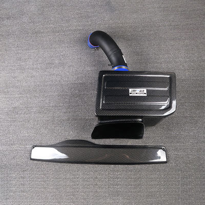 Kit d'admission d'air en fibre de carbone EDDYSTAR générateur de vortex avec filtre à débit élevé de 76 mm pour 15-16 Audi A3 1.8T/2.0T