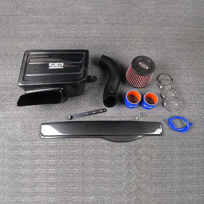 Kit d'admission d'air en fibre de carbone EDDYSTAR générateur de vortex avec filtre à débit élevé de 76 mm pour 15-16 Audi A3 1.8T/2.0T