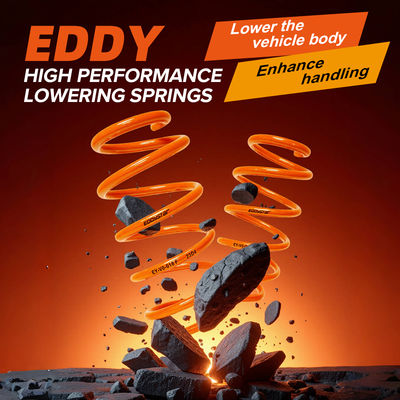 EDDYSTAR High-Stiffness Sport Lowering Springs with Progressive Spring Rate and Precision Fitment for Audi A3 A4